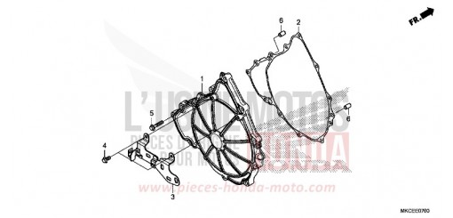 CLUTCH COVER GL1800K de 2019